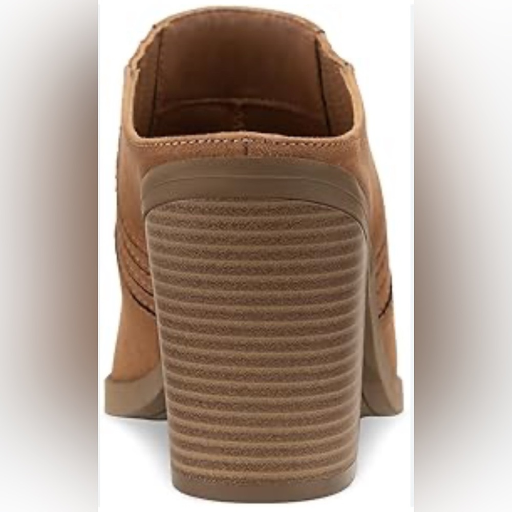 NIB [Sun + Stone] Deyzaa Faux Suede Pointed Toe Mules Women’s Sz 5.5 or 11 - Picture 3 of 16